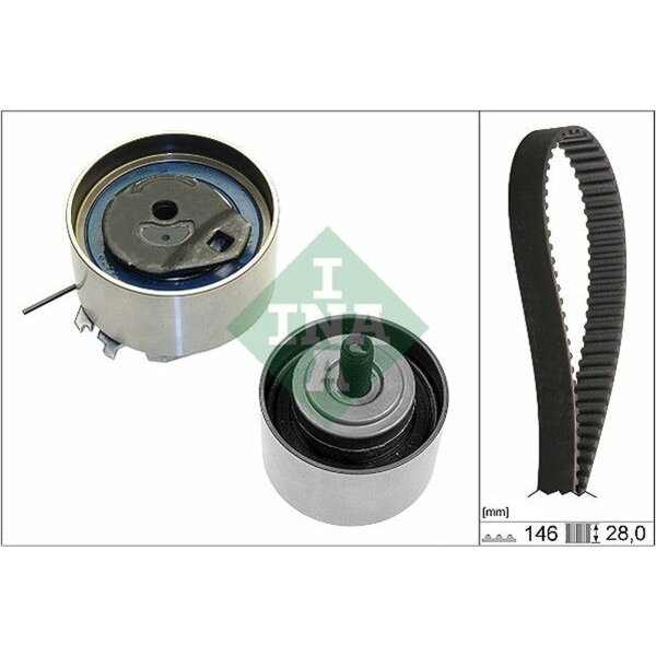 Schaeffler INA 530 0641 10 Zahnriemensatz