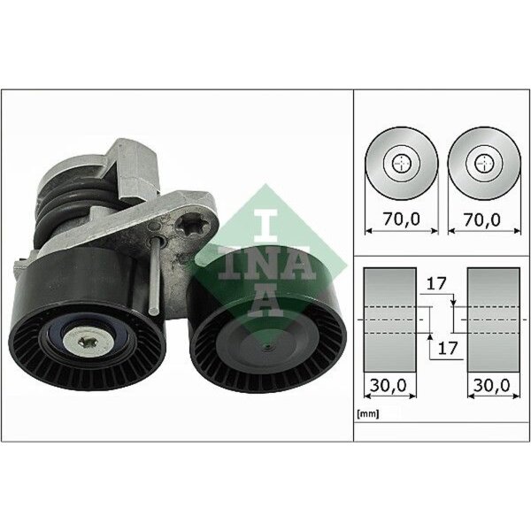 Schaeffler INA 534 0496 10 Riemenspanner, Keilrippenriemen