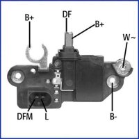 HÜCO 130570 Generatorregler