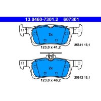 ATE 13.0460-7301.2 Bremsbelagsatz, Scheibenbremse
