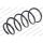Spiralfeder Lesjöfors 4008508 Vorderachse - 1 Stück