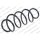 Spiralfeder Lesjöfors 4008518 Vorderachse - 1 Stück
