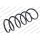 Schraubenfeder LESJÖFORS 4017004 Vorderachse Spiralfeder - 1 Stück
