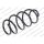 Spiralfeder LESJÖFORS 4095122 Vorderachse - 1 Stück