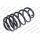 Spiralfeder LESJOFORS 4263510 Hinterachse - 1 Stück
