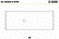 GLYCO 01-4980/3 STD Pleuellagerschale