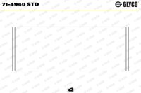GLYCO 71-4940 STD Pleuellagerschale