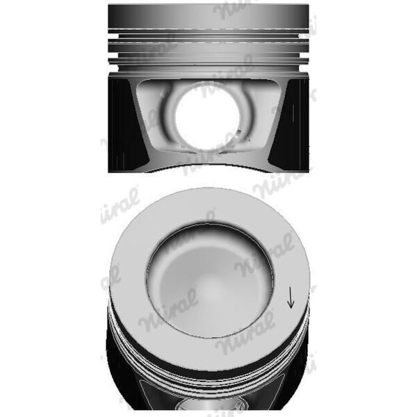 NÜRAL 87-432300-10 Kolben