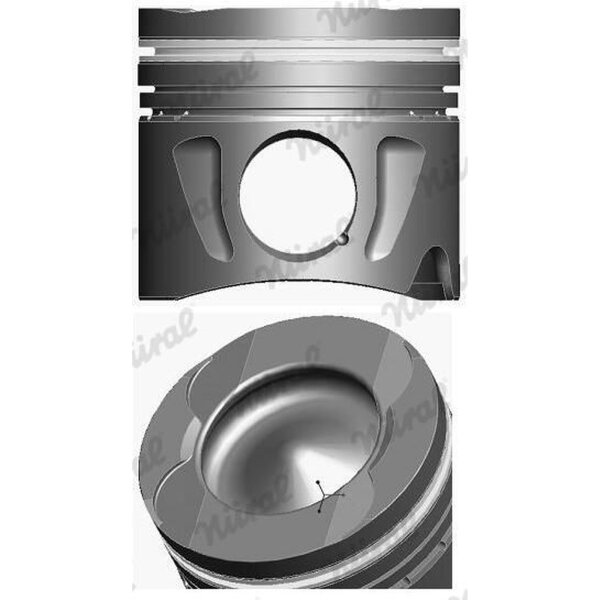 NÜRAL 87-433407-00 Kolben