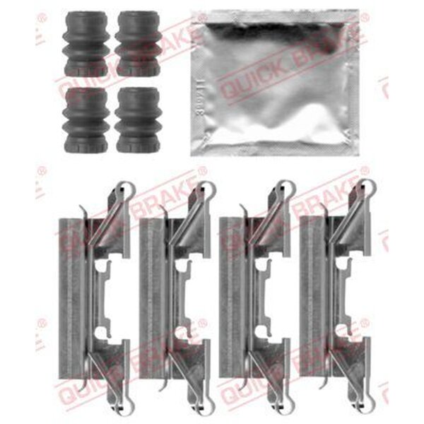 QUICK BRAKE 109-0002 Zubehörsatz, Scheibenbremsbelag
