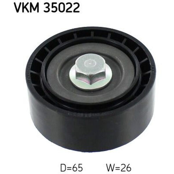 SKF VKM 35022 Umlenk-/Führungsrolle, Keilrippenriemen