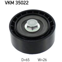 SKF VKM 35022 Umlenk-/Führungsrolle, Keilrippenriemen