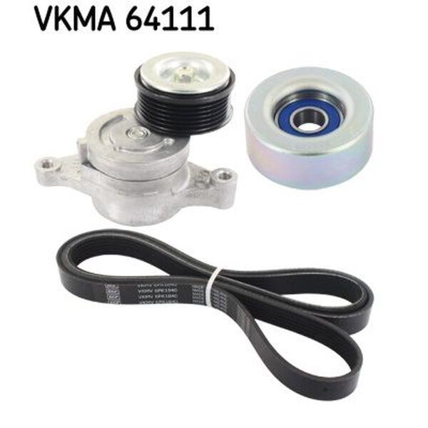 SKF VKMA 64111 Keilrippenriemensatz