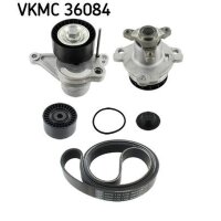 SKF VKMC 36084 Wasserpumpe + Keilrippenriemensatz