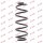 Spiralfeder KYB RA6102 Hinterachse Schraubenfeder - 1 Stück