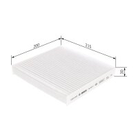 BOSCH 1 987 435 517 Filter, Innenraumluft