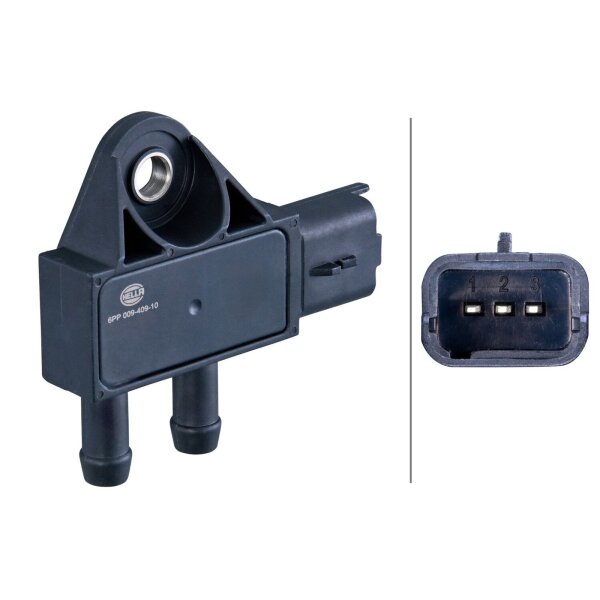 HELLA 6PP 009 409-101 Sensor, Abgasdruck