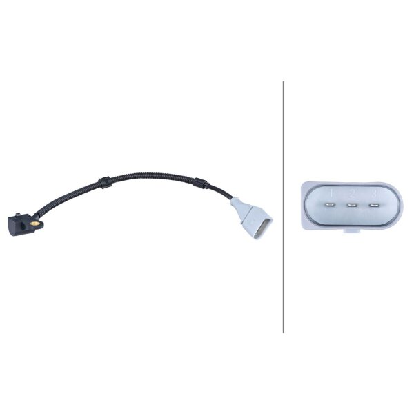 HELLA 6PU 009 168-121 Sensor, Nockenwellenposition