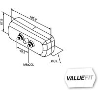 HELLA 2SD 357 033-001 Heckleuchte
