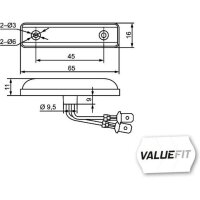 HELLA 2TM 357 010-111 Schlussleuchte