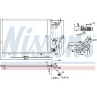 NISSENS 940531 Kondensator, Klimaanlage