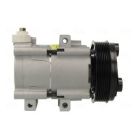 Klimakompressor NISSENS 890081 Keilrippenriemen FS10 - 1...