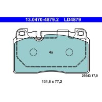 ATE 13.0470-4879.2 Bremsbelagsatz, Scheibenbremse