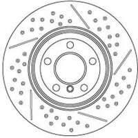 TRW DF6601S Bremsscheibe