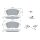 BOSCH 0 986 494 625 Bremsbelagsatz, Scheibenbremse