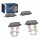 BOSCH 0 986 494 654 Bremsbelagsatz, Scheibenbremse