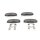 BOSCH 0 986 494 650 Bremsbelagsatz, Scheibenbremse