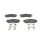 BOSCH 0 986 494 650 Bremsbelagsatz, Scheibenbremse