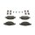 BOSCH 0 986 494 602 Bremsbelagsatz, Scheibenbremse