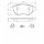BOSCH 0 986 494 602 Bremsbelagsatz, Scheibenbremse
