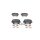 BOSCH 0 986 494 595 Bremsbelagsatz, Scheibenbremse