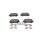 BOSCH 0 986 494 595 Bremsbelagsatz, Scheibenbremse