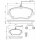 BOSCH 0 986 494 585 Bremsbelagsatz, Scheibenbremse