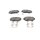 BOSCH 0 986 494 630 Bremsbelagsatz, Scheibenbremse
