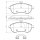BOSCH 0 986 494 593 Bremsbelagsatz, Scheibenbremse