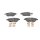 BOSCH 0 986 494 638 Bremsbelagsatz, Scheibenbremse