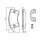 BOSCH 0 986 494 612 Bremsbelagsatz, Scheibenbremse