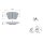 BOSCH 0 986 494 643 Bremsbelagsatz, Scheibenbremse