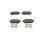 BOSCH 0 986 494 635 Bremsbelagsatz, Scheibenbremse