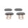 BOSCH 0 986 494 634 Bremsbelagsatz, Scheibenbremse