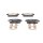 BOSCH 0 986 494 634 Bremsbelagsatz, Scheibenbremse