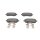 BOSCH 0 986 494 667 Bremsbelagsatz, Scheibenbremse