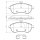 BOSCH 0 986 494 667 Bremsbelagsatz, Scheibenbremse