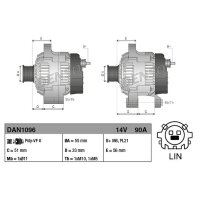 DENSO DAN1096 Generator