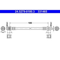 ATE 24.5279-0180.3 Bremsschlauch