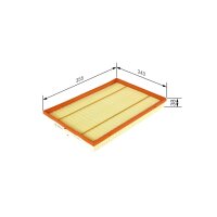 BOSCH F 026 400 381 Luftfilter